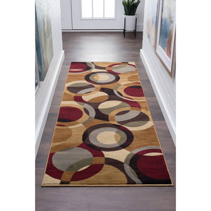 Flora Modern & Contemporary Geometric Indoor Area Rug