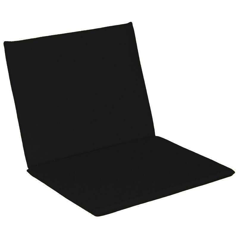 Full Chair Cushion - Black