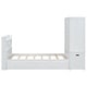 preview thumbnail 20 of 22, Twin Platform Bed with Storage Headboard & Footboard, Pull Out Shelves and Twin Trundle, Grey
