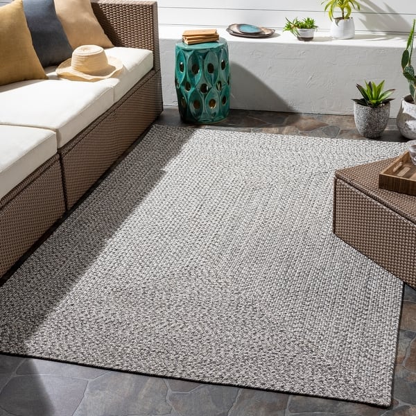 slide 2 of 63, Livabliss Sharrah Indoor/ Outdoor Solid Braided Area Rug