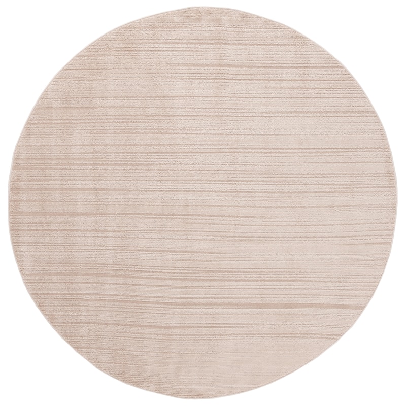 SAFAVIEH Harmony Kerys Contemporary Rug - 6'7" Round - Beige