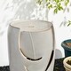 preview thumbnail 12 of 48, Glitzhome 30"H Oversized LED Ceramic Fountain