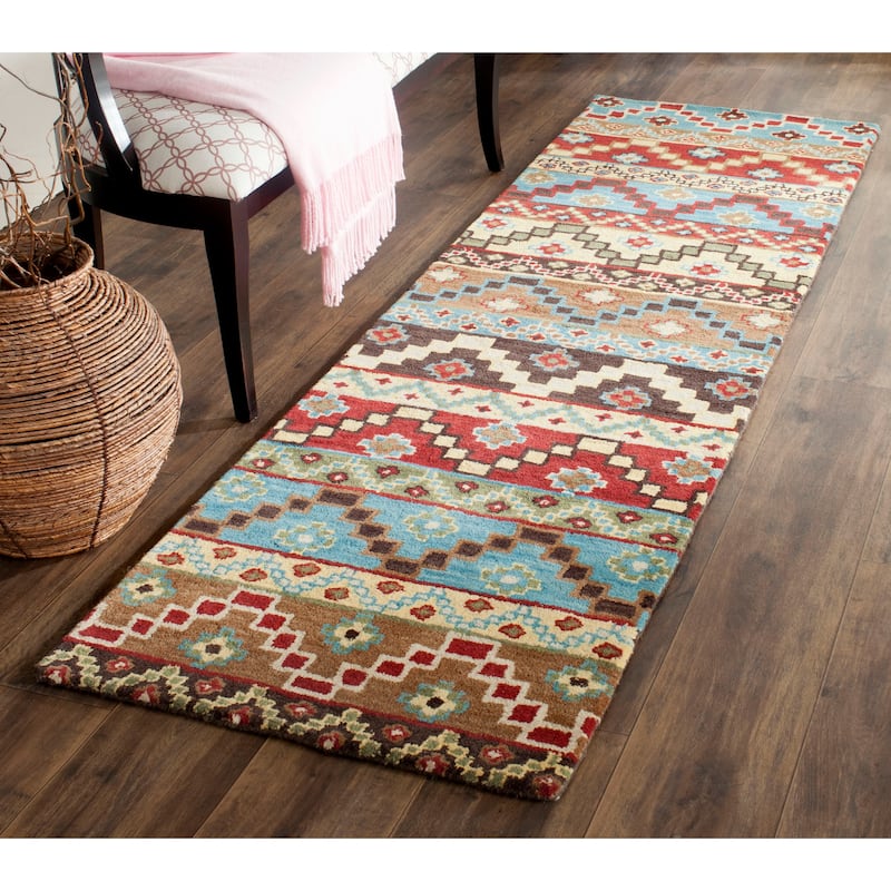 SAFAVIEH Handmade Tela Modern Wool Rug