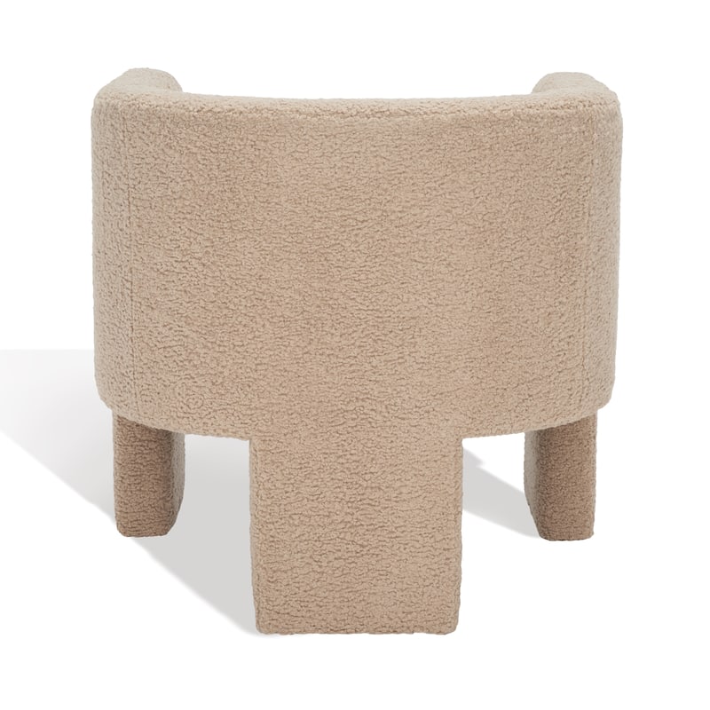 SAFAVIEH Couture Sammie 3-Leg Boucle Accent Chair - 30 in. W x 30 in. D x 29 in. H