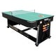 preview thumbnail 6 of 13, RACK Triad 7-Foot 3-in-1 Swivel Billiard/Pool Table with Air Hockey, Table Tennis, and Dining Top