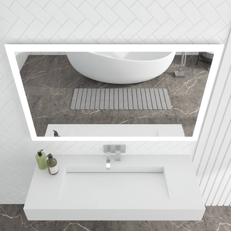 Sabrina Modern LED Bathroom Vanity Mirror
