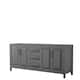 Option Dark Gray, Black Trim, No Top