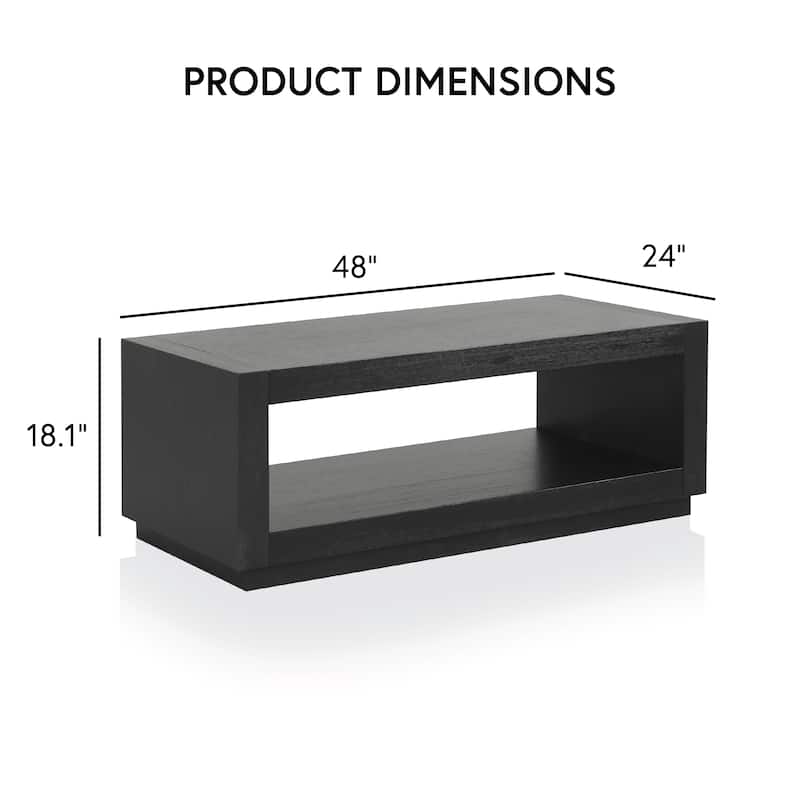 Furniture of America Gryel Modern 48-inch 1-Shelf Coffee Table