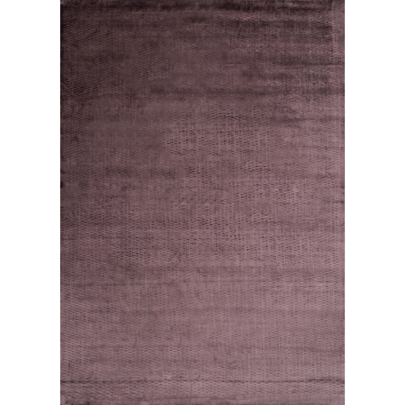 Alexander Home Hand-woven Grandeur Viscose Rug - Plum - 5'6" x 8'6" - Rectangle