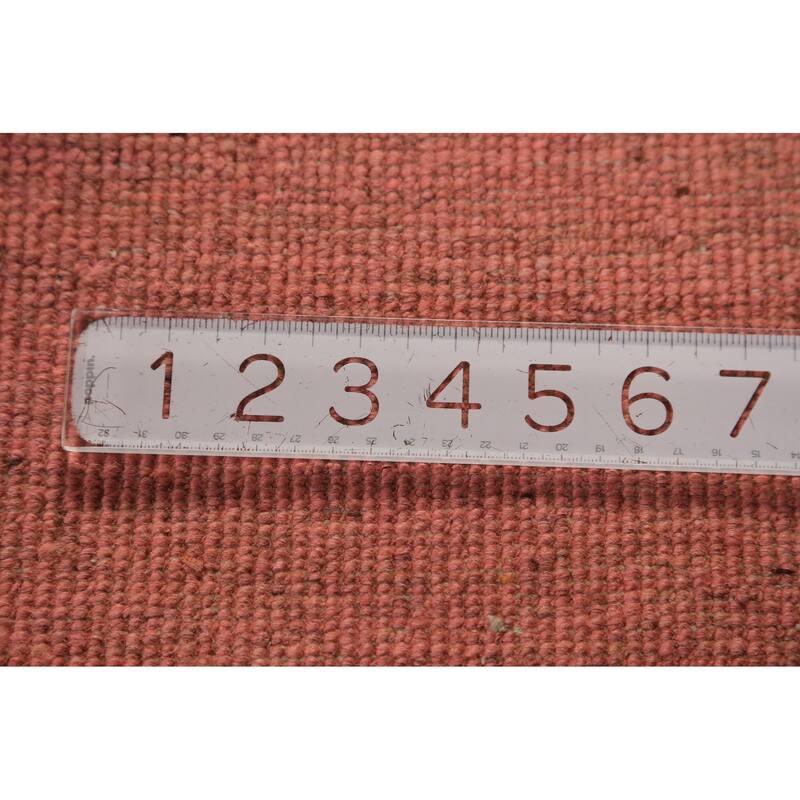 Pink Gabbeh Modern Area Rug Handmade Oriental Wool Carpet - 5'6" x 8'1"