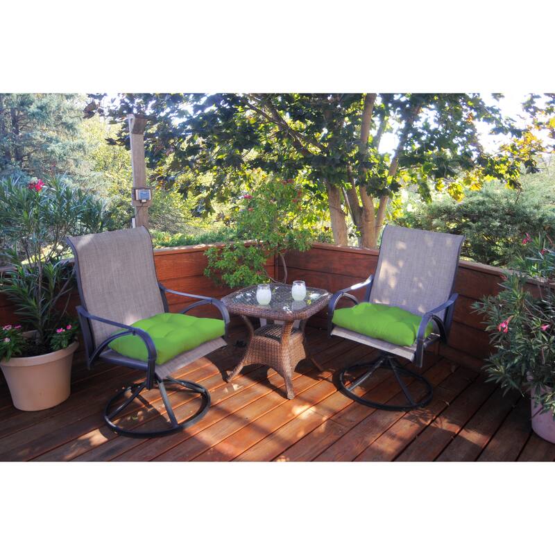 Indoor/Outdoor Plush Patio Seat Cushion - 20" x 20" x 3"