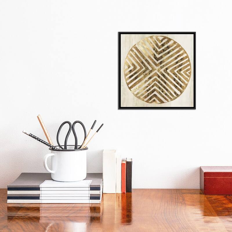 iCanvas "African Lines II" by Eva Watts Framed Canvas Print