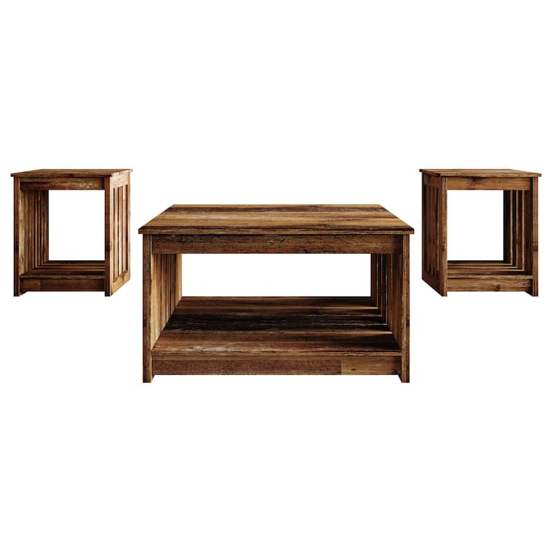 Clayfell Nashua 3 Piece of Coffee Table Set