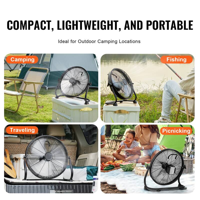 Fan USB Battery Operated Fans for Travel Bedroom Home Camping Office