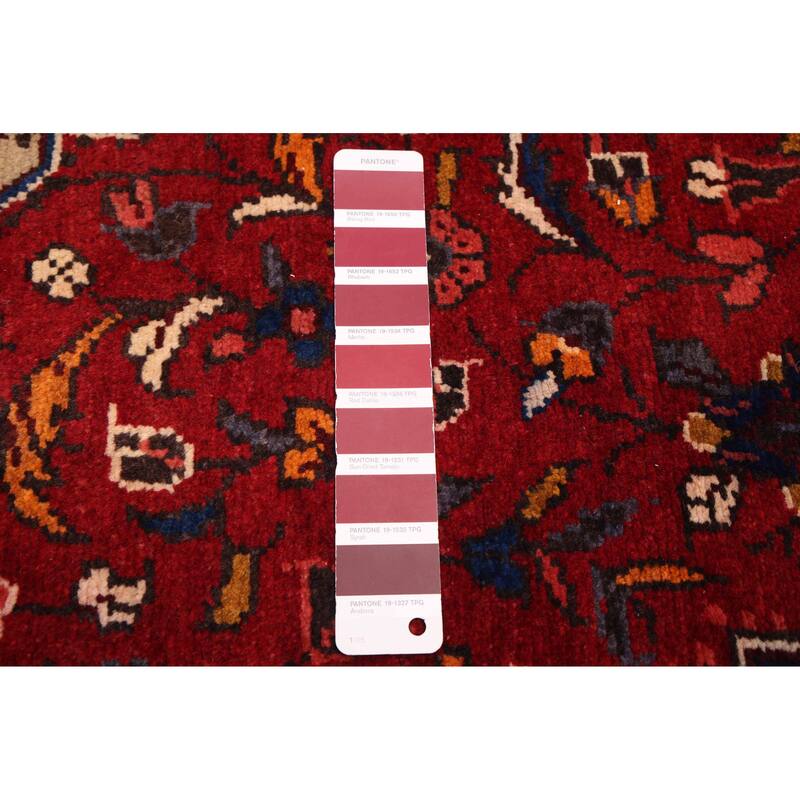 ECARPETGALLERY Hand-knotted Andelz Dark Red Wool Rug - 3'11 x 11'8