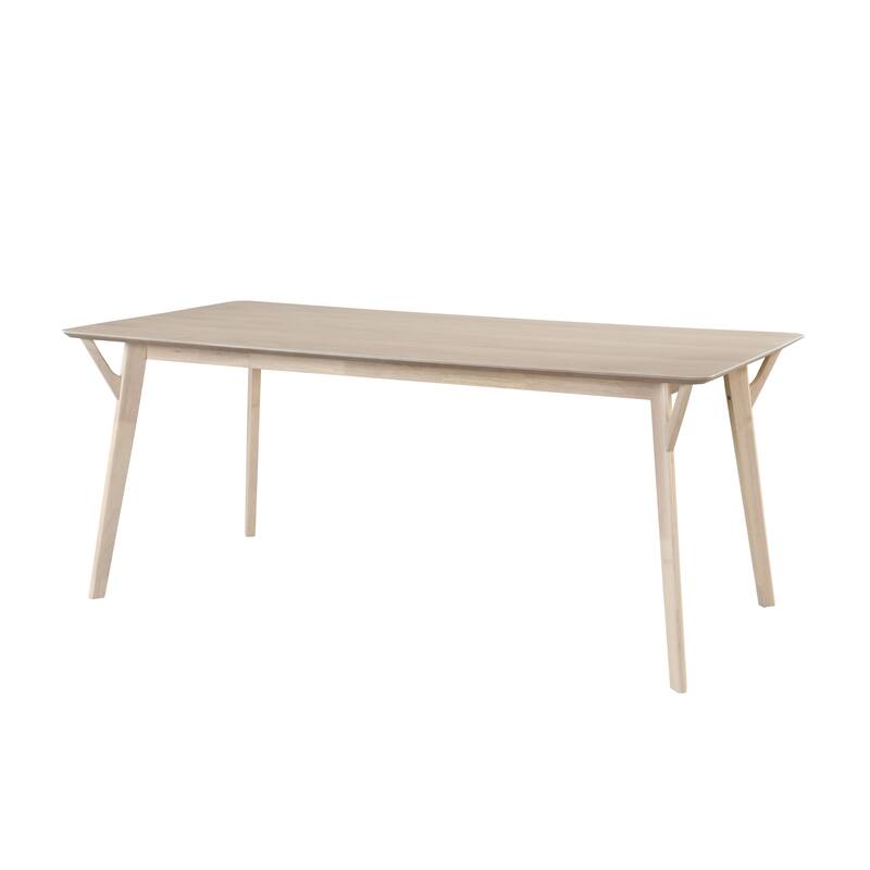 Elaine 71" Rectangular Dining Table - Tan