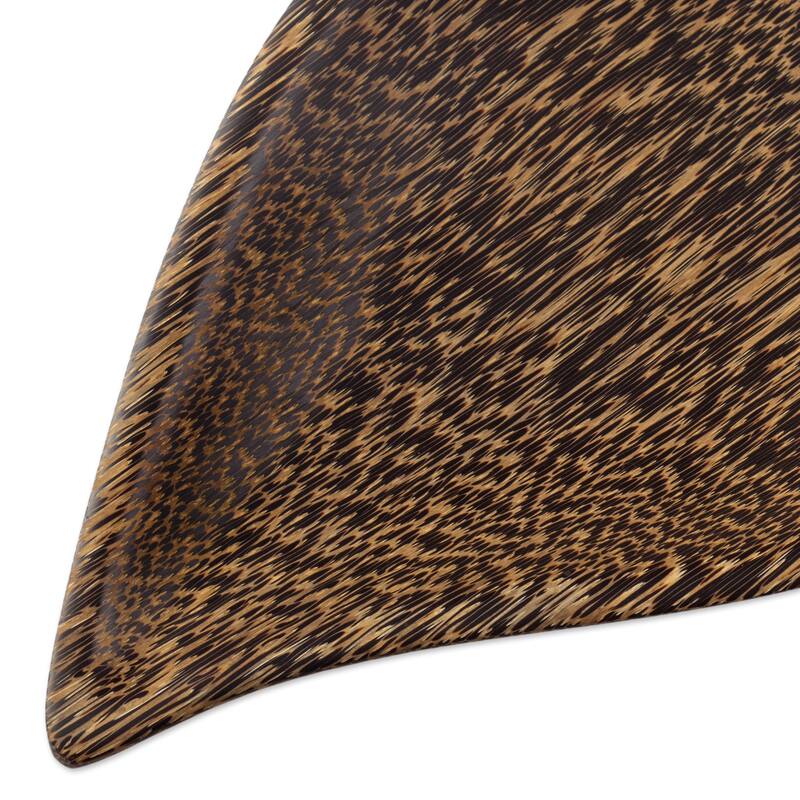 Novica Handmade Generous Jungle Wood Platter