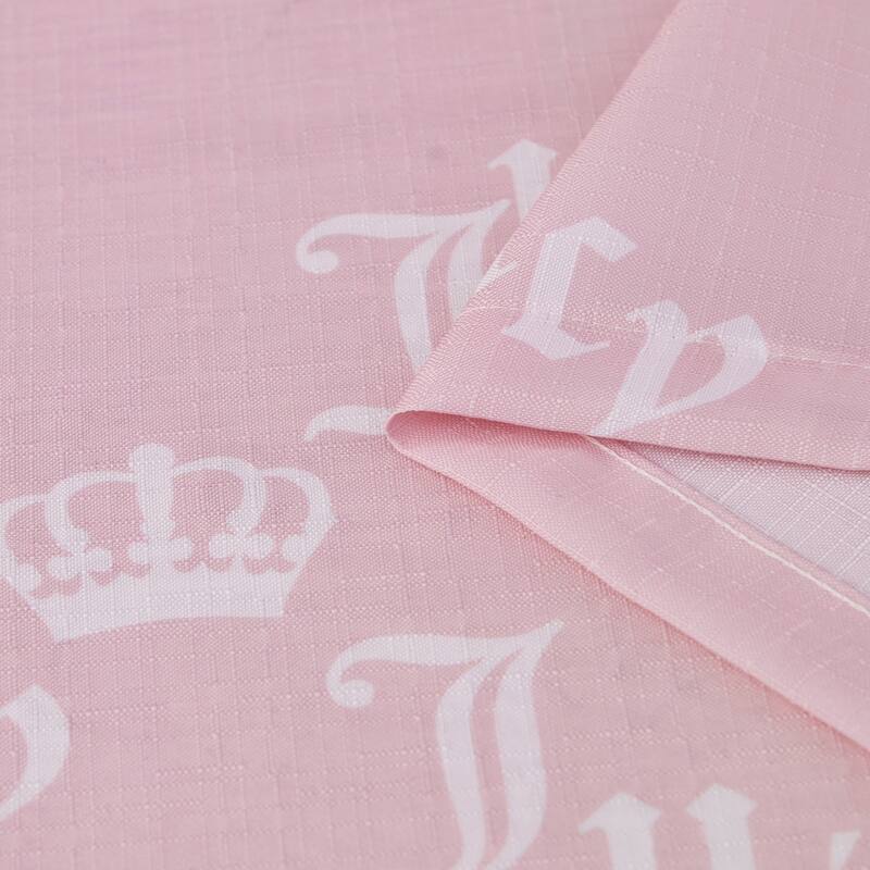 Juicy Couture 13-Piece Shower Curtain and Hooks Set