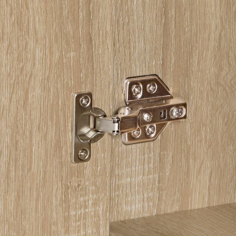 Kitchen Island with Extendable Dining Table & Power Outlet, Kitchen Table with Double-Side Storage, 2 Drawers & 2 Open Shelves