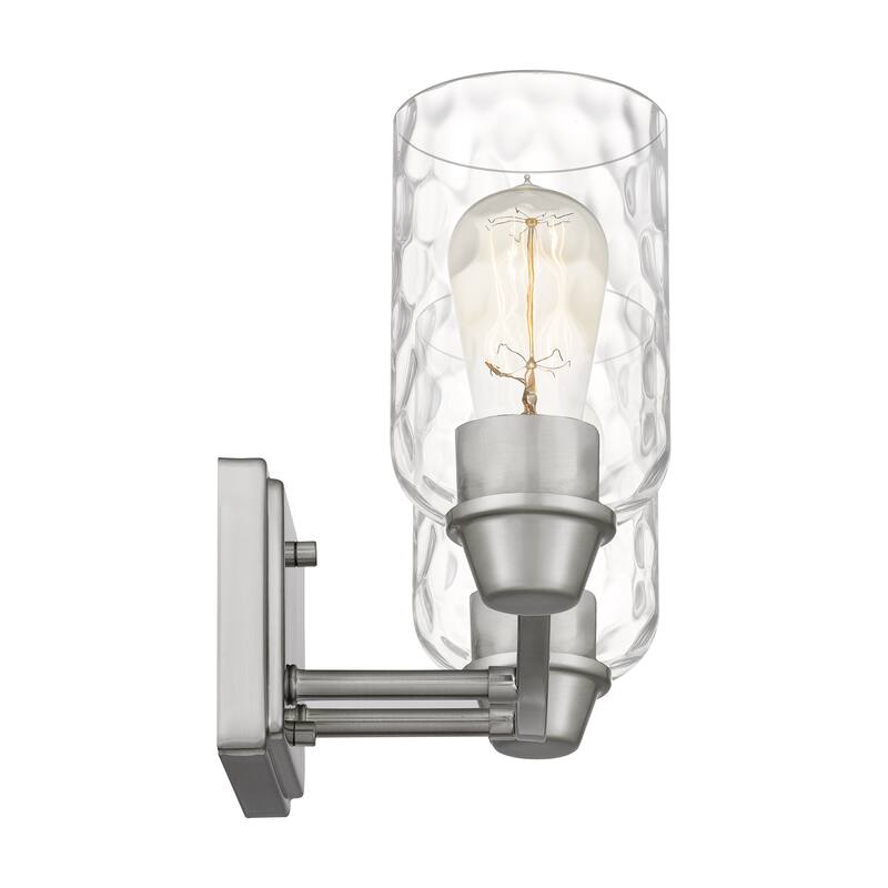 Acacia 2-Light Brushed Nickel Bath Light