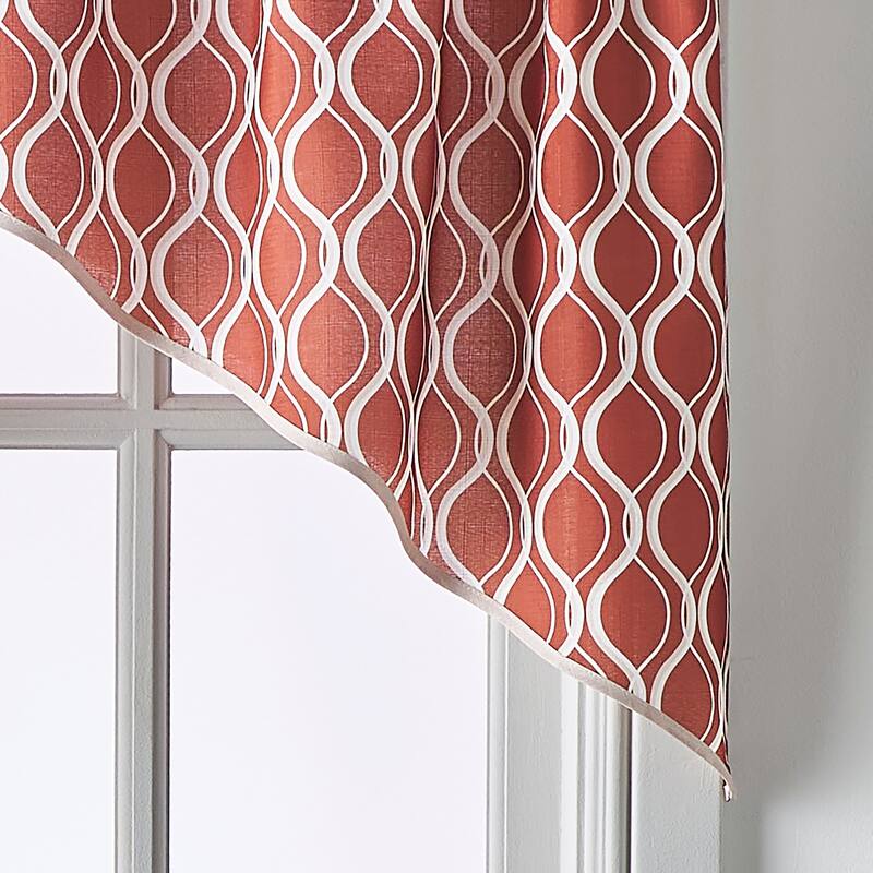 Curtainworks Morocco Swag, Valance, and Tier Pair Curtain Collection