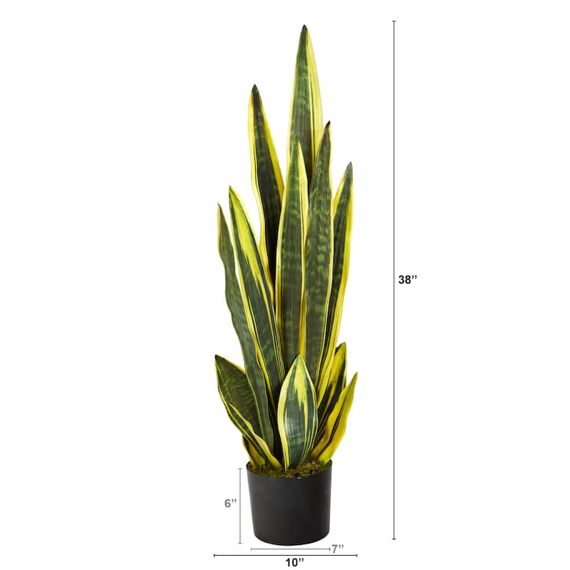 38" Sansevieria Artificial Plant