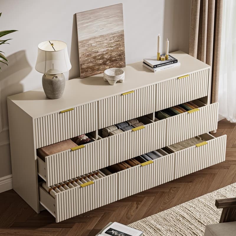 9-Drawer Dresser 63" W