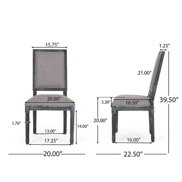 dimension image slide 2 of 8, Remuda Upholstered 5 Piece Circular Dining Set by Christopher Knight Home