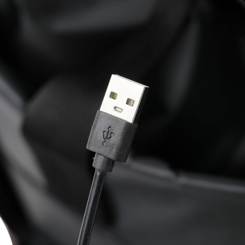 Luggage Sets 5 Piece with Front Opening, Hardside Expandable Carry On Suitcase Set with Double Spinner Wheel, with USB Port