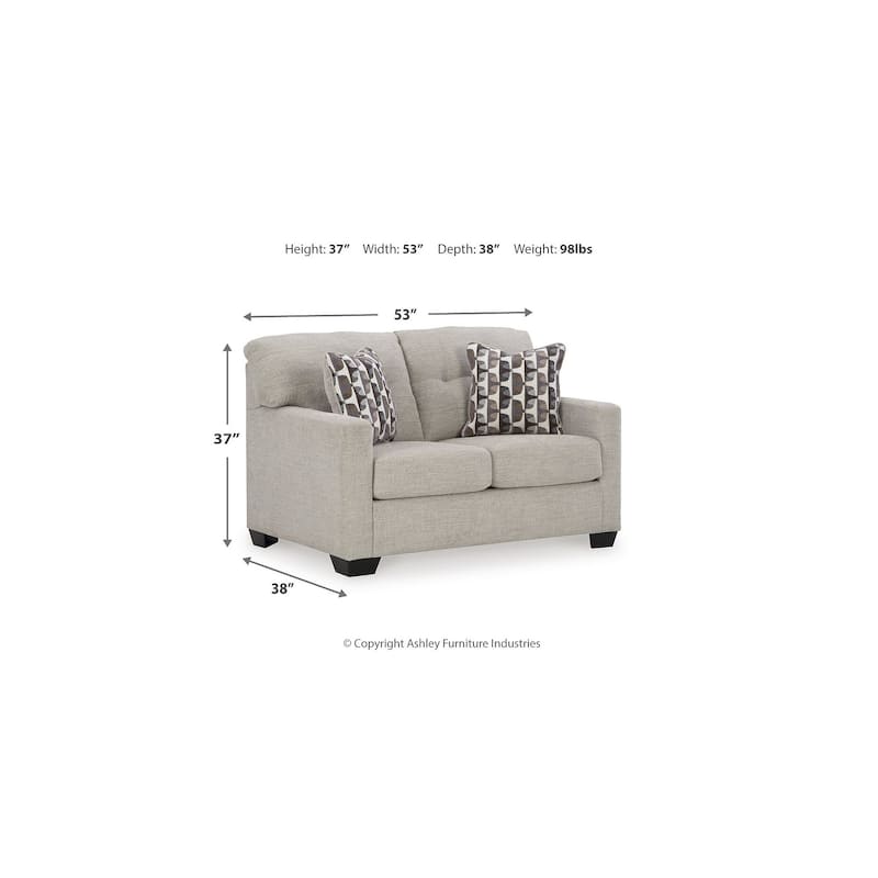 Signature Design by Ashley Mahoney 2-Piece Upholstery Package - 75"W x 38"D x 37"H