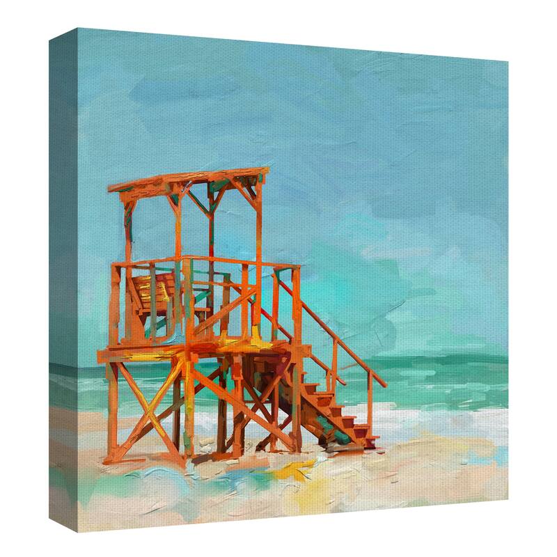 Lifeguard by Studio Arts Canvas Art Print