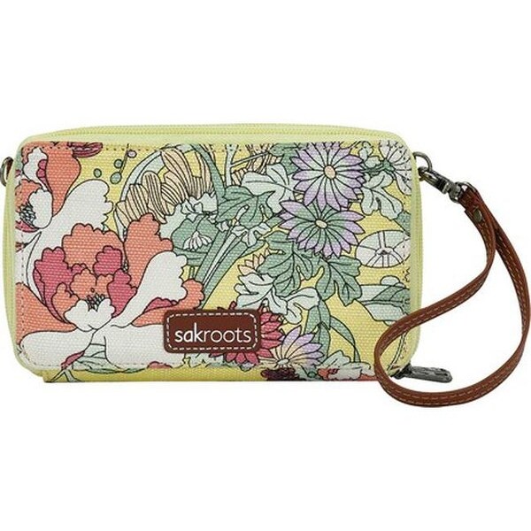 Sakroots Women's Luna Smartphone Crossbody Sunlight Flower Power - US Women's One Size (Size None). Opens flyout.
