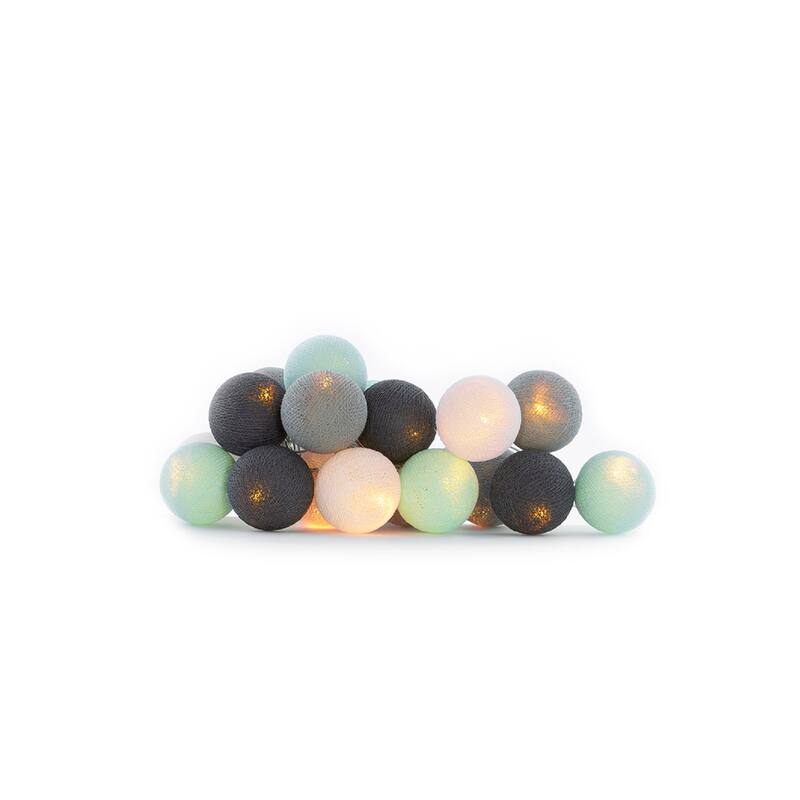 String Light-Aqua Grey