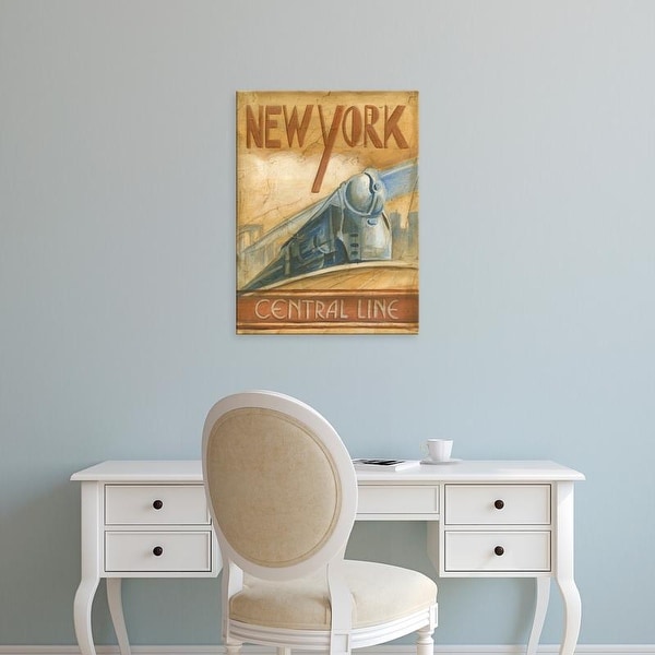 Easy Art Prints Ethan Harper's 'New York Central Line' Premium Canvas Art