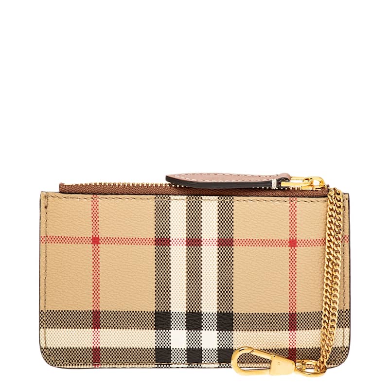 Burberry Vintage Check Coin Case comes