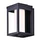 Option Black / Satin White Glass
