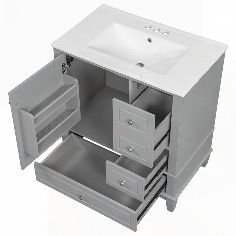 30" Bathroom Vanity with Sink