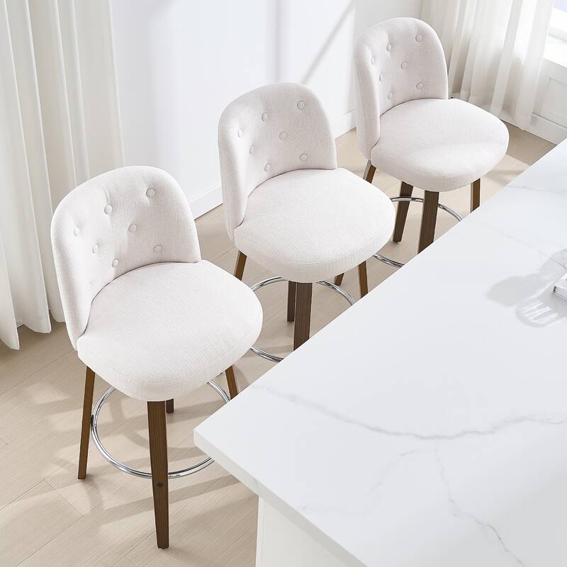 26"/29" Swivel Bar Stools/ Counter Stool with Bentwood Legs