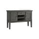 preview thumbnail 2 of 17, Hallanden Antique Gray Dining Room Server - 56"W x 18"D x 39"H