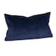 Mixology Padma Washable Polyester Throw Pillow - 21 x 12 - Blue Bell