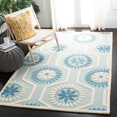 SAFAVIEH Handmade Cambridge Edeltraud Modern Moroccan Wool Rug