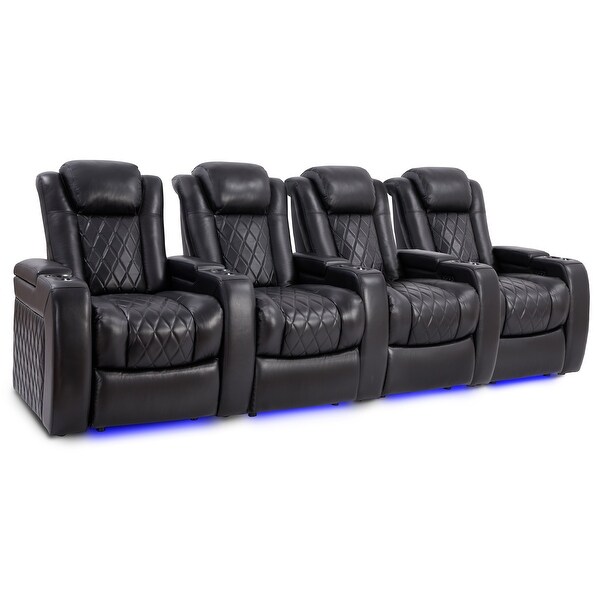 Valencia Tuscany Slim Edition Top Grain 11000 Leather Home Theater