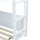preview thumbnail 14 of 15, Low Height House Bunk Bed with Headboards,Guardrails,Ladder,Twin Over Twin Kids Bed