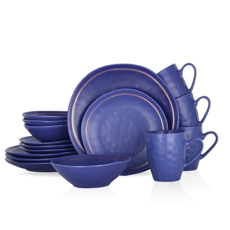 Stone Lain Clara Porcelain Dinnerware Set - 10.83 x 10.83