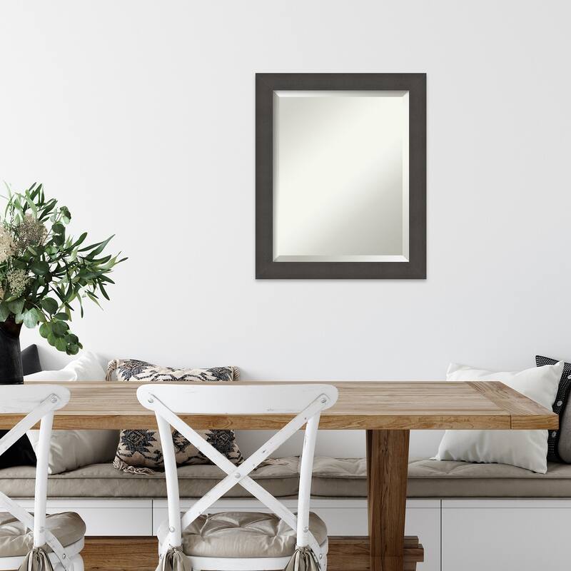 Blaine Narrow Beveled Framed Wall Mirror