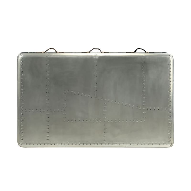 Alpine Aluminum Coffee Table with Drawer