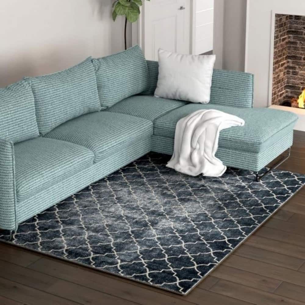 Contemporary Richye Collection Area Rug