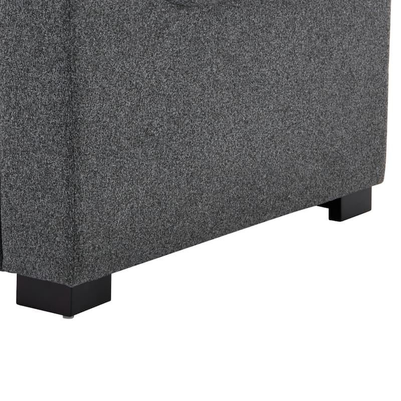 Modern Chenille Oversized Armchair