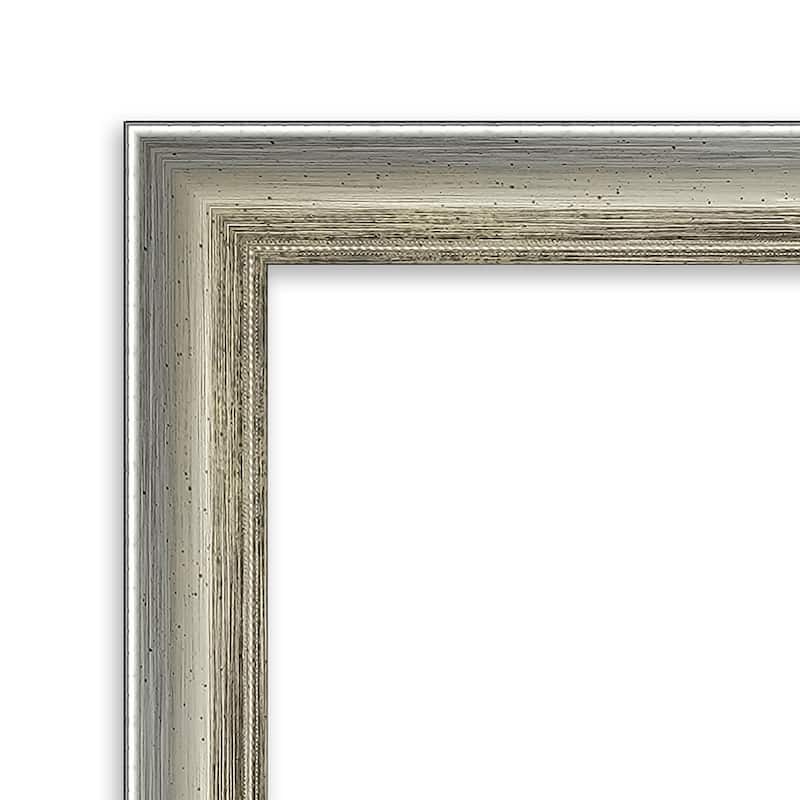 Salon Wood Framed Black Corkboard Bulletin Board