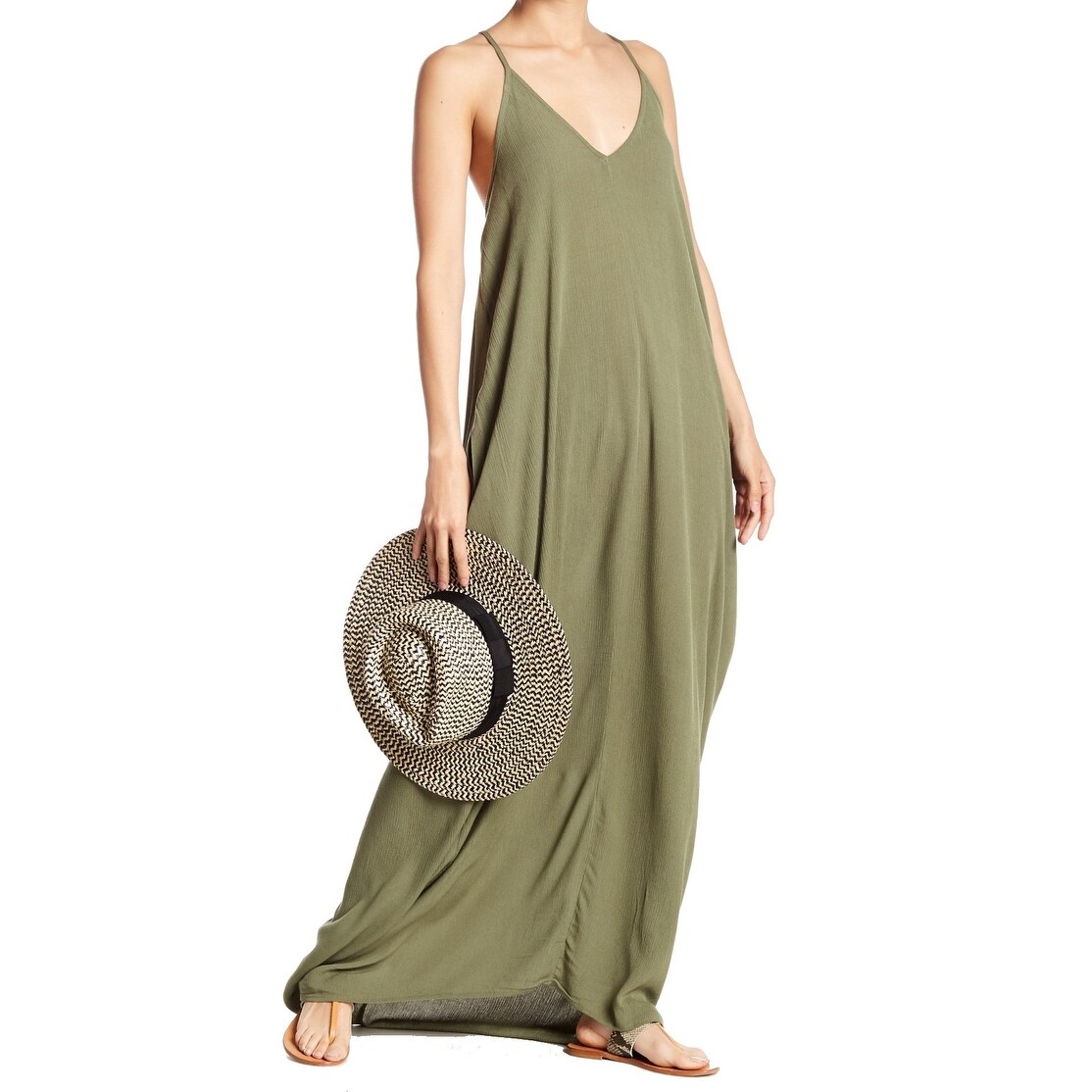 love stitch gauze maxi